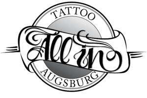 All in Tattoo & Piercing Logo